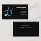 Docteur MD Médicale Carte de visite Modèle de conc (Devant / Derrière)