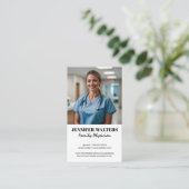 Docteur Médicale | Carte de visite de médecin (Debout devant)