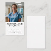 Docteur Médicale | Carte de visite de médecin (Devant / Derrière)