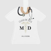 Docteur Médicale Scrub Top Personnalisé (devant)