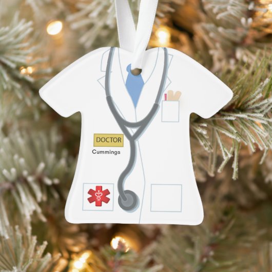 Docteur Médicale Uniforme Personnalisé (Arbre)