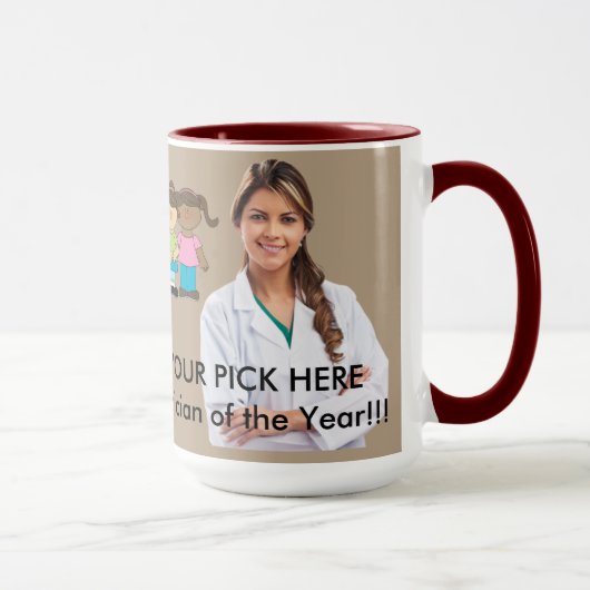 Docteur Mug New Pediatrician Appreciation (Droite)