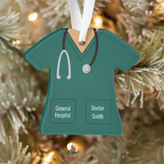 Docteur ou infirmière Green Scrubs profession