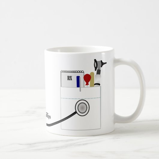 Docteur personnalisé Mug (Droite)