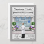 Docteur PharmD Invitation à l'obtention d'un diplô (Devant / Derrière)