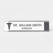 Docteur plaque d'identification (Devant)