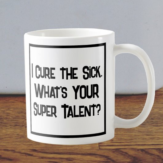 Docteur Super Talent. Café Mug