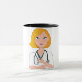 Docteur With A Stehoscope Mug (Centre)