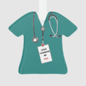 Doctor Afstuderen Collectible Gift Ornament (achterkant)