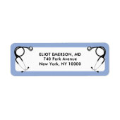 Doctor Afstuderen Etiket (Voorkant)