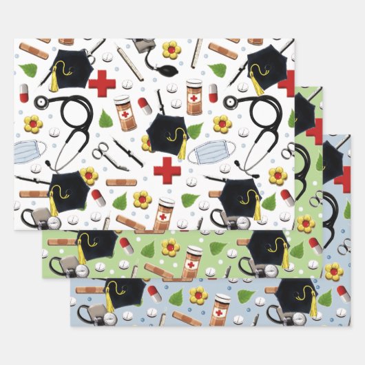 Doctor Afstuderen Gift Wrapping Paper Sheets (Set)