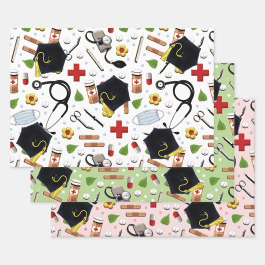Doctor Afstuderen Gift Wrapping Paper Sheets (Set)
