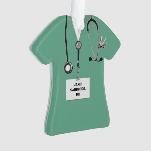 Doctor Afstuderen Keepomwille Cadeft Ornament (voorkant)