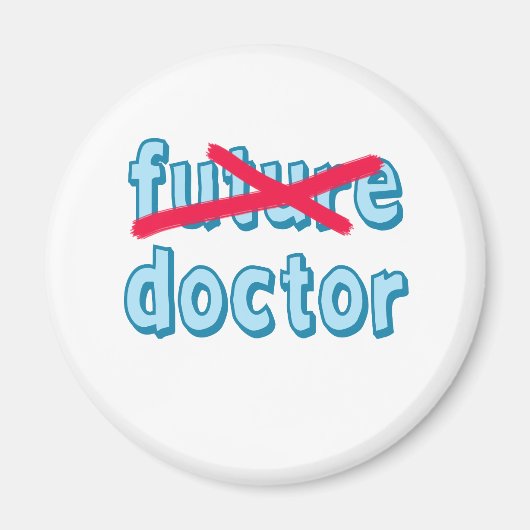 Doctor Afstuderen Producten Magneet (Voorkant)