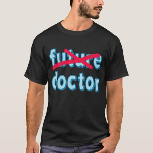 Doctor Afstuderen Producten T-shirt (Voorkant)