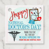 Doctor Appreciation Gift Label (Voorkant)