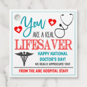 Doctor Appreciation Gift Label (Voorkant)