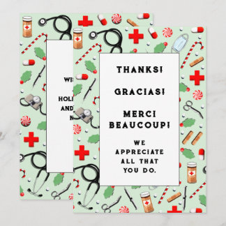 Doctor Appreciation Holiday Cards Bedankkaart