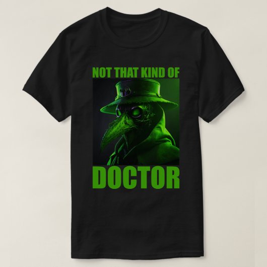 Doctor Artsen Geneeskunde Student Sponsion Doctora T-shirt (Design voorkant)