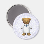Doctor Beer - Teddy Bear Magneet (Voorkant / Achterkant)