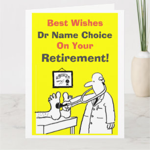 Doctor Best Wasting Retirement Card Kaart