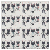 Doctor Black Cat Stof (Swatch)