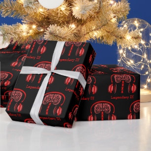 Doctor Brain-weefsel Luisteren naar muziek Cadeaupapier