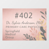 Doctor Business Sign Venster Cling Decal (Vel)