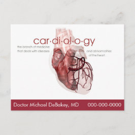 Doctor Cardiology Briefkaart