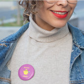 Doctor Chick Easter Button - Grappig Medisch