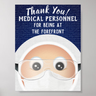 Doctor Emoji Dank u wel Poster