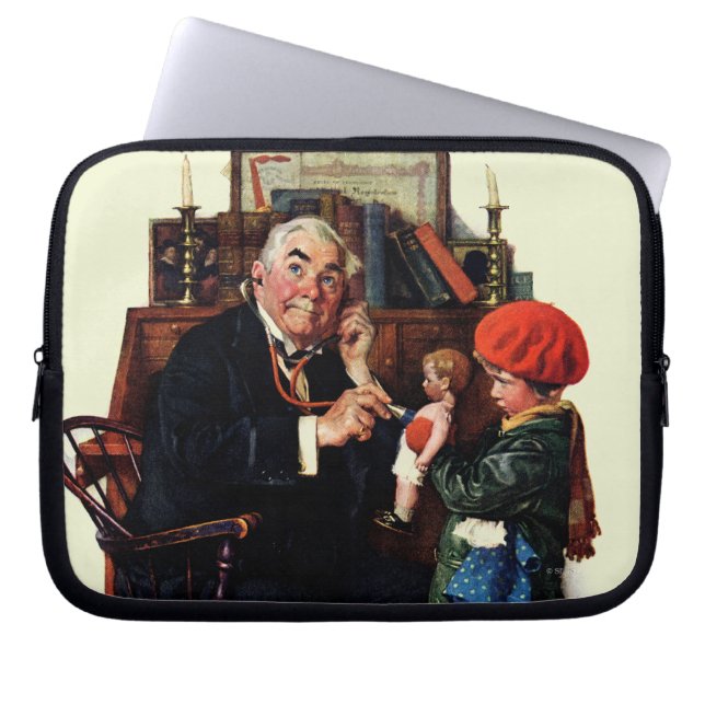 Doctor en de Doll Laptop Sleeve (Voorkant)