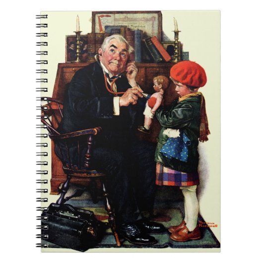 Doctor en de Doll Notitieboek (Voorkant)