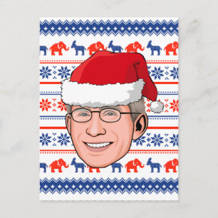 Doctor Fauci Kerstmis Briefkaart