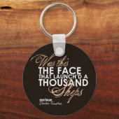 Doctor Faustus Quote Sleutelhanger (Voorkant)