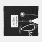 Doctor Gift Ideeën Fleece Deken (Voorkant (Horizontaal))