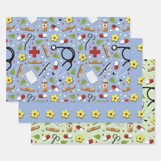 Doctor Gift Inpakpapier Vel (Set)