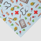 Doctor Gift Tissuepapier (Detail)