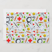 Doctor Graduation Party Kaart (Achterkant)