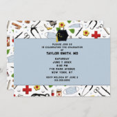 Doctor Graduation Party Kaart (Voorkant / Achterkant)