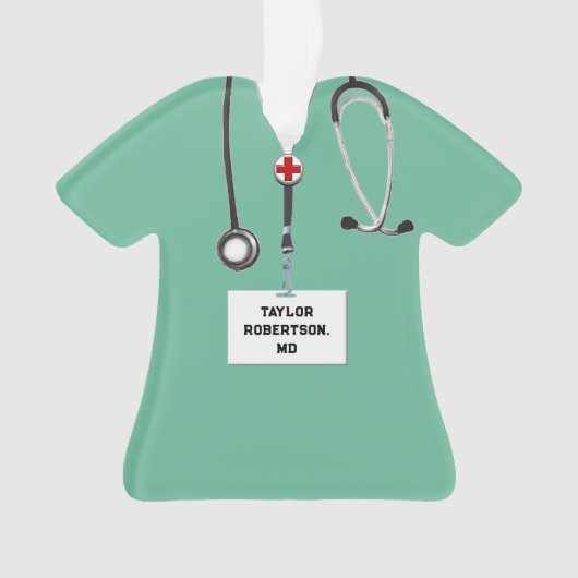 Doctor Holiday Gift Ornament (voorkant)