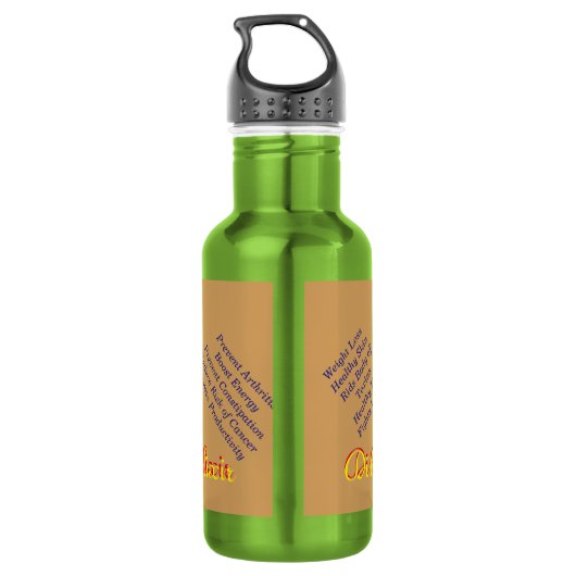 Doctor Hydronium's Magical Elixir Bottle Waterfles (Achterkant)