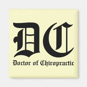 Doctor in de Chiropractic Magnet Magneet