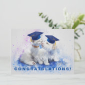 Doctor in de diergeneeskunde Afstuderen Kaart (Staand voorkant)