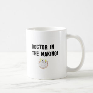 Doctor in de maaltijd koffiemok