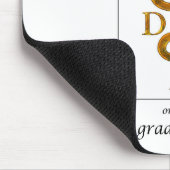 Doctor in de osteopathie Afstuderen gefeliciteerd Muismat (Hoek)