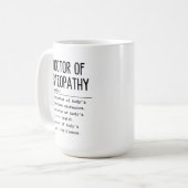 Doctor in de osteopathie koffiemok (Voorkant links)