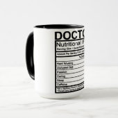 Doctor in de voeding mok (Voorkant links)