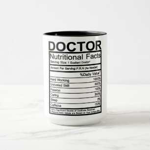 Doctor in de voeding mok