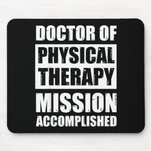 Doctor in fysiotherapie afstuderen dpt afgrads dp muismat